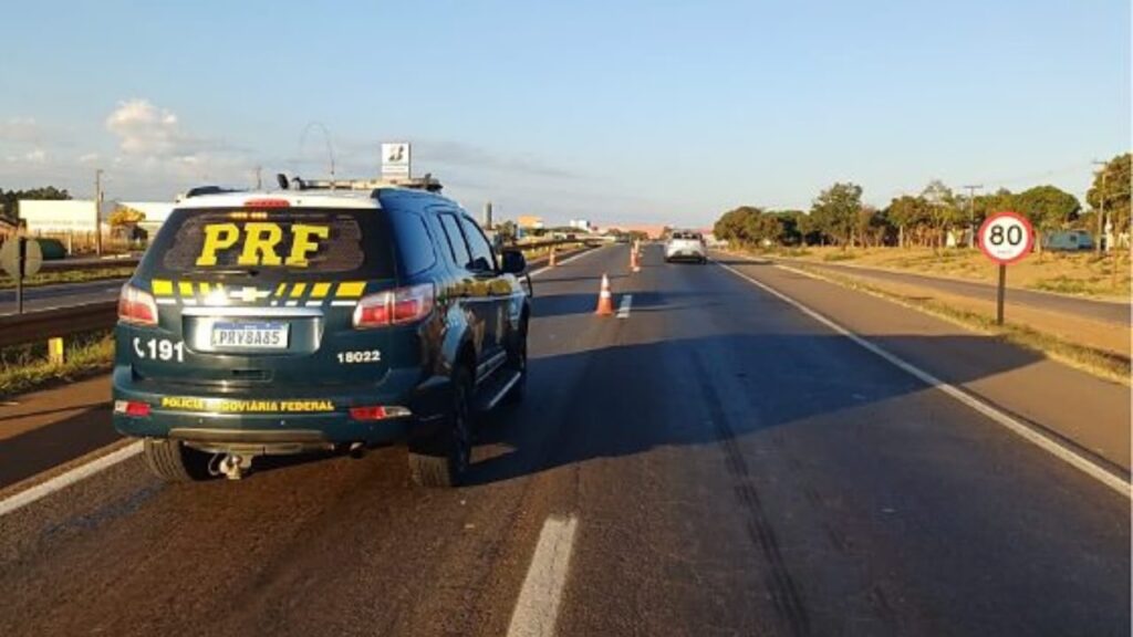 PRF registra queda de 35% nas mortes em rodovias de Goiás em julho
