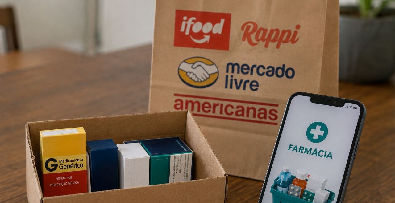 Anvisa libera iFood, Rappi, Mercado Livre e Americanas para venda e logística de medicamentos