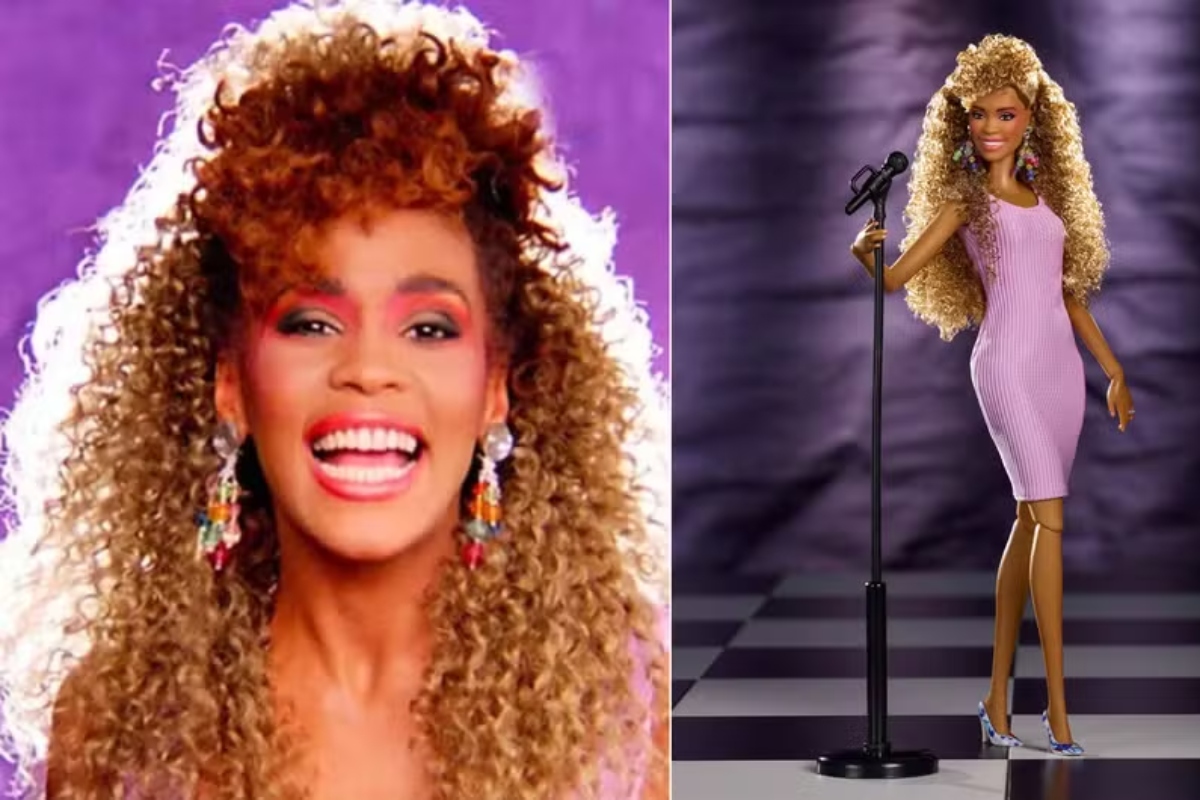 Whitney Houston ganha Barbie que recria seu icônico visual de 1987