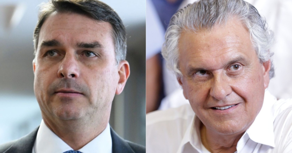 Caiado critica Flávio Bolsonaro e diz que currículo do senador é "certidão de nascimento"