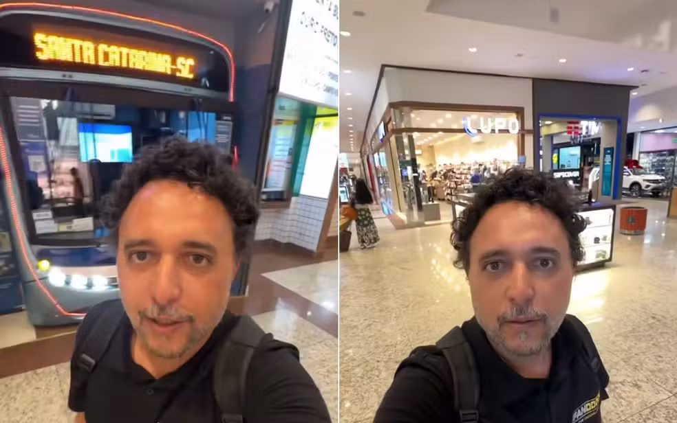 Apresentador Dado Villeneuve destaca estrutura da Rodoviária de Goiânia e a define como "outro patamar"