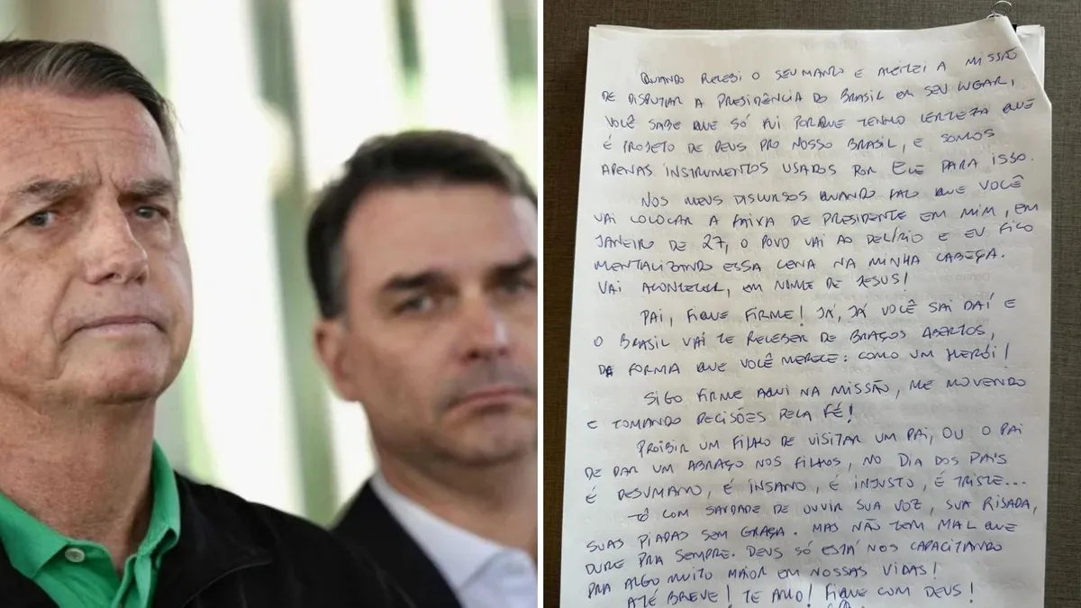Flávio critica Moraes por impedir visita a Bolsonaro no Dia dos Pais