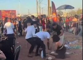 Pancadaria na saída do show de Henrique & Juliano em Palmas termina em confusão
