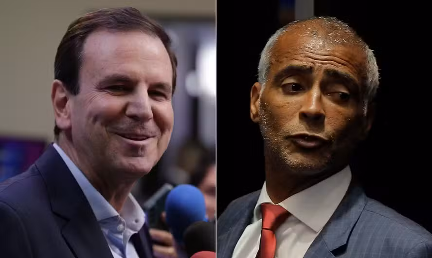 Romário deixa o PL e declara apoio a Eduardo Paes ao governo do Rio