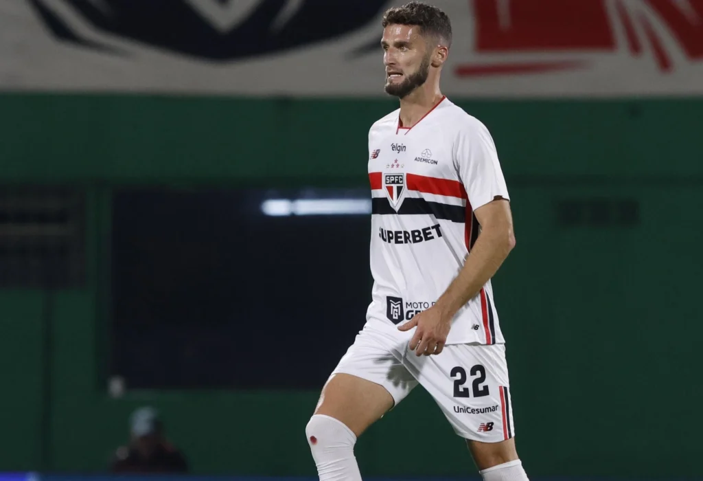 São Paulo perde Domingos Duarte para o restante da temporada