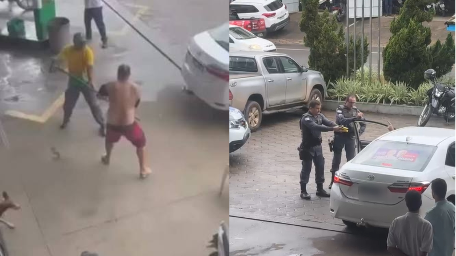 Vídeo: Homem é detido após ameaças ao prefeito e tumultos em São Gabriel da Palha-ES