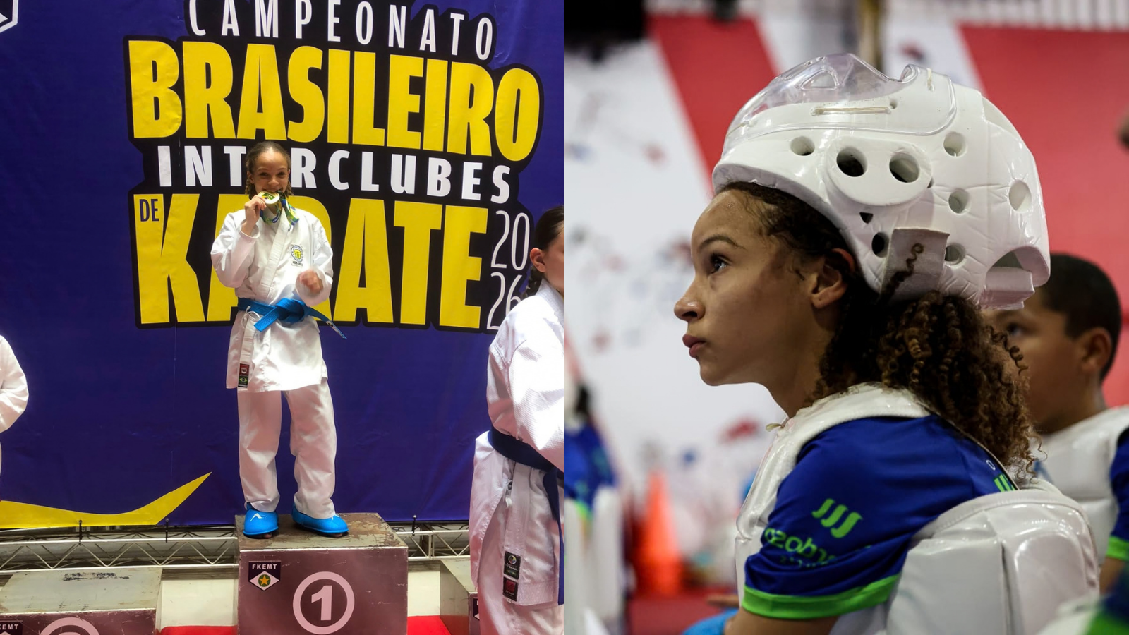 Aos 11 anos, atleta de Aparecida de Goiânia representa Brasil no Pan-Americano de Karatê