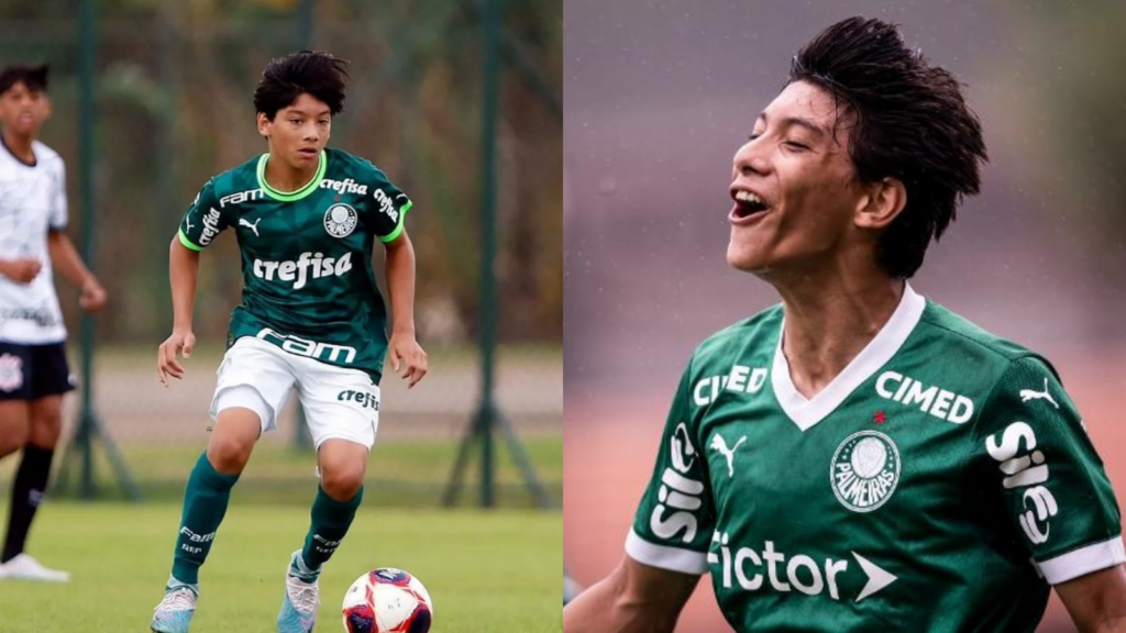 Atacante do Palmeiras se destaca na base com 26 gols em 28 jogos na temporada