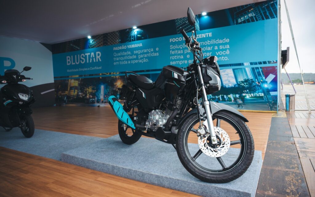 Yamaha chega a Goiânia para locação de motocicletas através da Blustar
