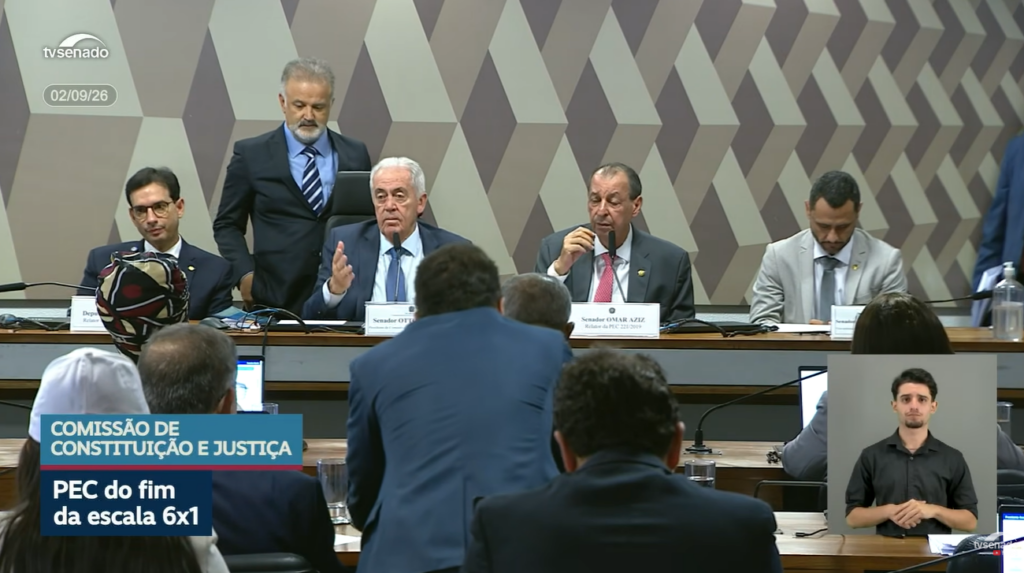 🔴AO VIVO: CCJ do Senado vota fim da escala 6×1 