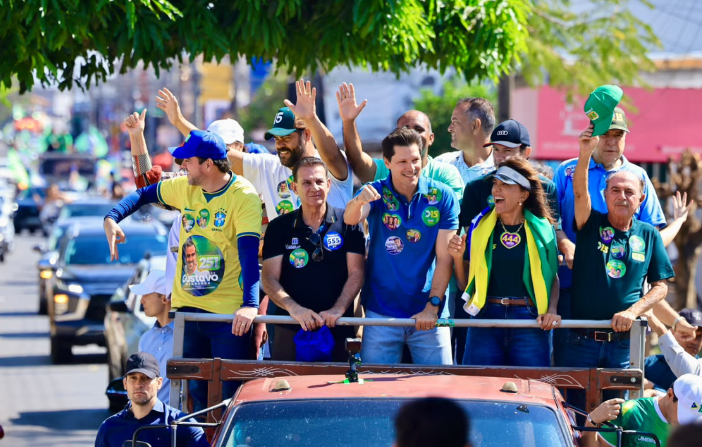 Daniel reúne 400 veículos em carreata e acelera campanha pela reeleição em Goiânia