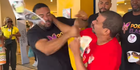 Discussão termina em troca de socos durante desfile cívico em São Gonçalo (RJ)