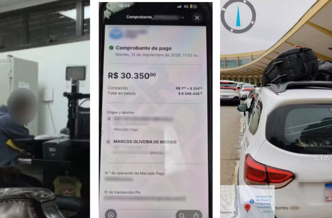 Taxista é indiciado após cobrar R$ 30 mil de turista argentino por corrida de R$ 30,75