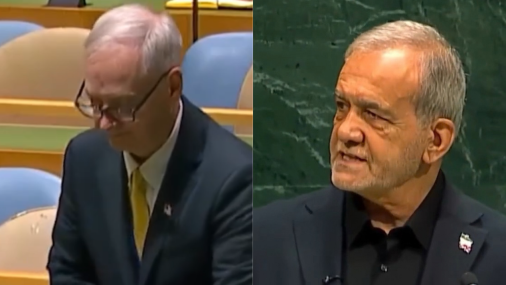 Delegação dos EUA deixa plenário da ONU durante discurso do presidente do Irã. Veja vídeo