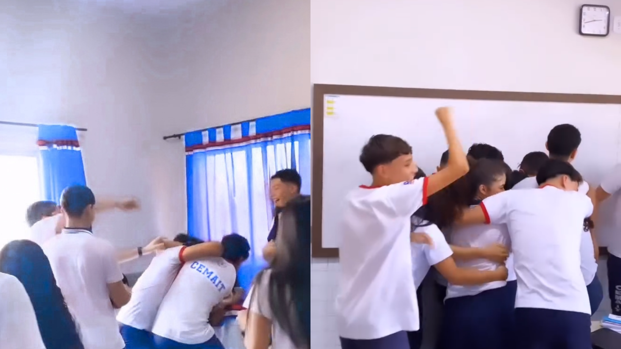 Professor leva susto com falsa briga, mas descobre homenagem e chora; veja vídeo