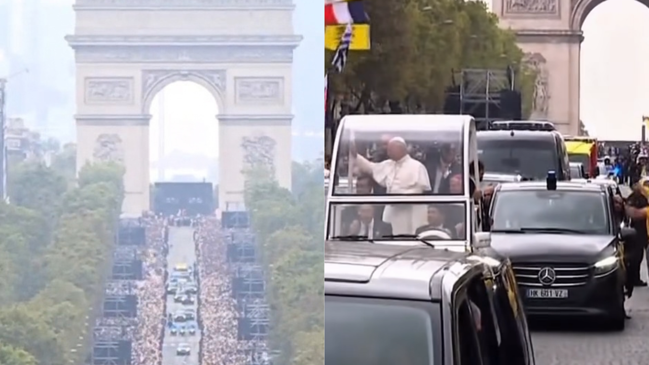 Papa Leão reúne 700 mil pessoas em missa na Place de La Concorde, Em Paris; assista ao vídeo
