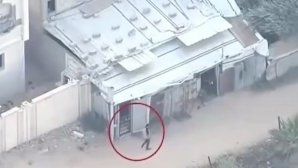 Veja momento em que Israel mata chefe do Hamas apontado como carrasco de Noa Argamani. Veja vídeo