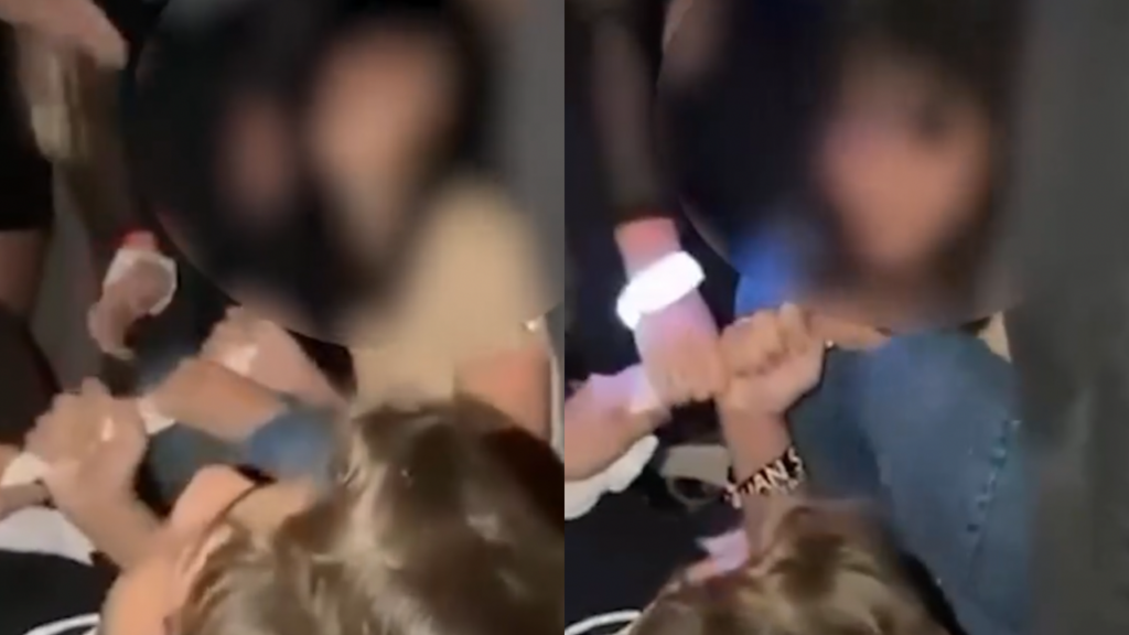 Homem e criança disputam toalha de Luan Santana em show e vídeo viraliza