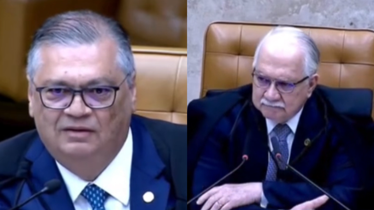 Vídeo: Fachin e Dino discutem sobre aparte em sessão do STF que analisa caso Moraes