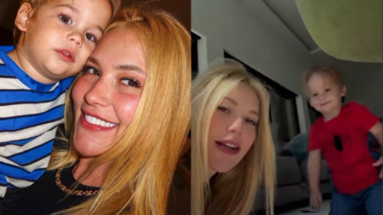 Virginia mostra José Leonardo ao sem de 'Peteco', hit que domina as redes sociais. Veja vídeo