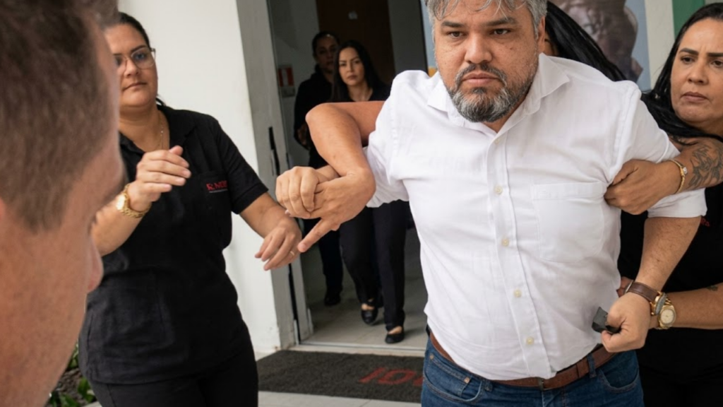 Vídeo: Empresário e candidato a deputado federal se envolvem em confusão dentro de clínica em Trindade