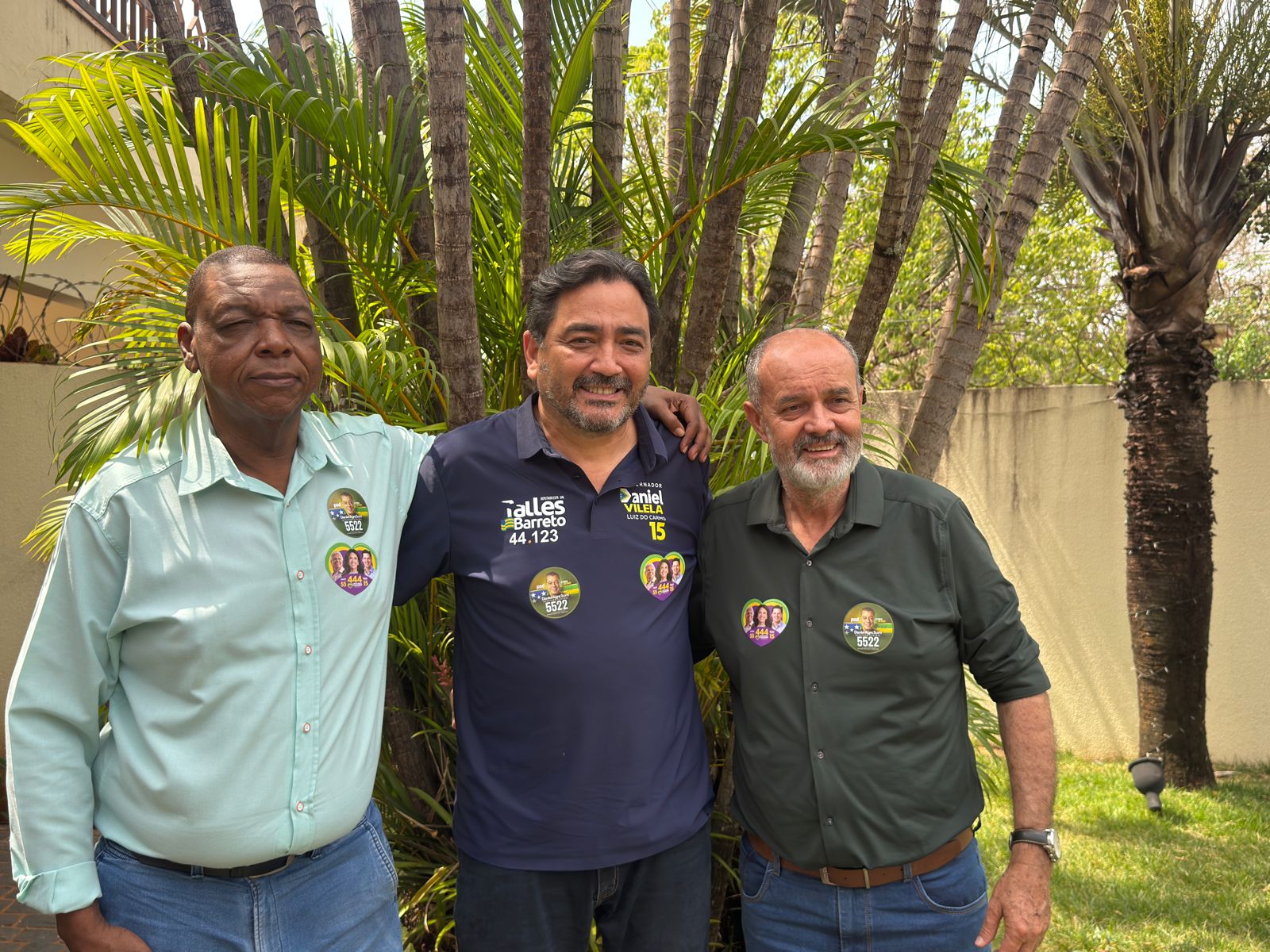 Prefeito de Itumbiara e presidente da Câmara declaram apoio a Talles Barreto
