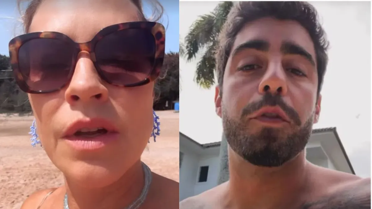 Luana Piovani e Pedro Scooby trocam acusações sobre cuidados com os filhos nas redes sociais