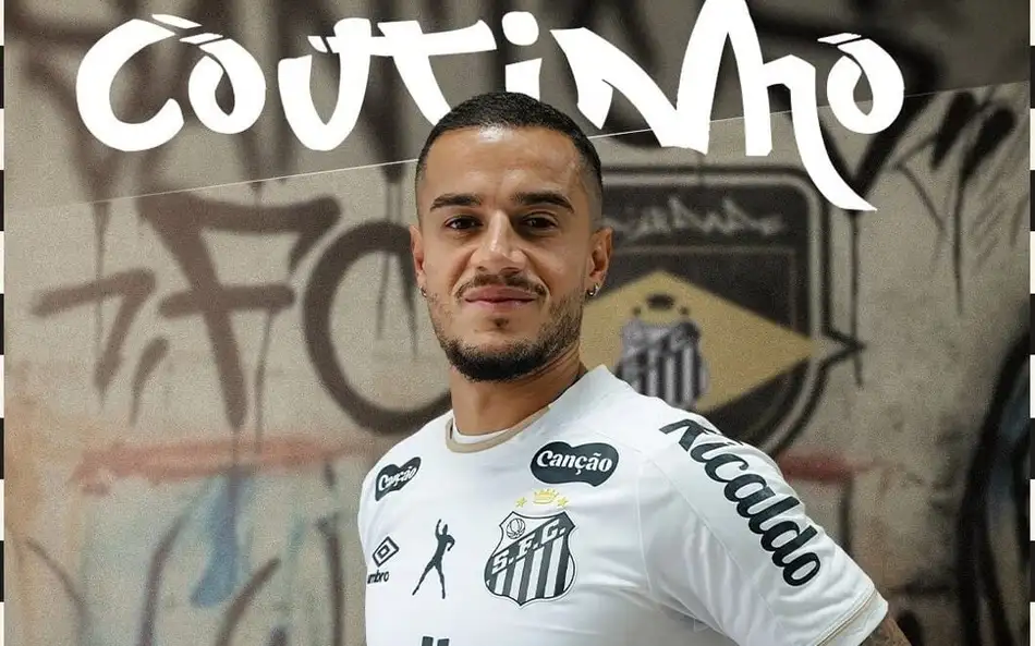 Santos anuncia Philippe Coutinho como reforço até o fim de 2026