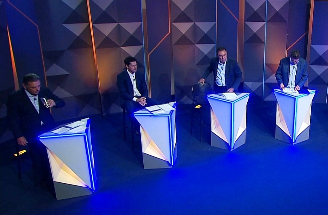 Quem venceu o debate da TV Anhanguera? Marconi? Daniel? Wilder? Bueno?