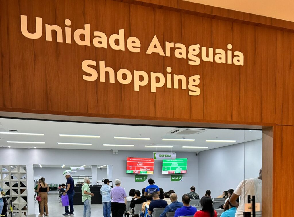 Vapt Vupt do Araguaia Shopping amplia pontos de coleta biométrica para emissão da Carteira de Identidade Nacional