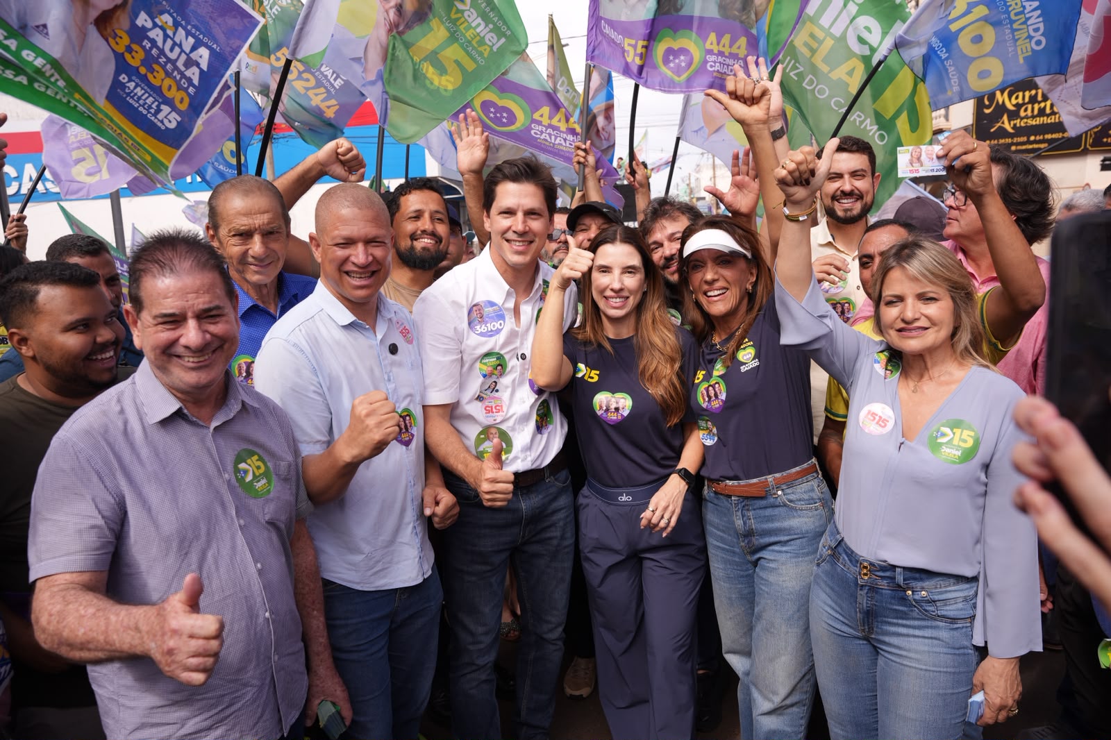 Gracinha Caiado recebe apoio de lideranças e da população do Sudoeste Goiano