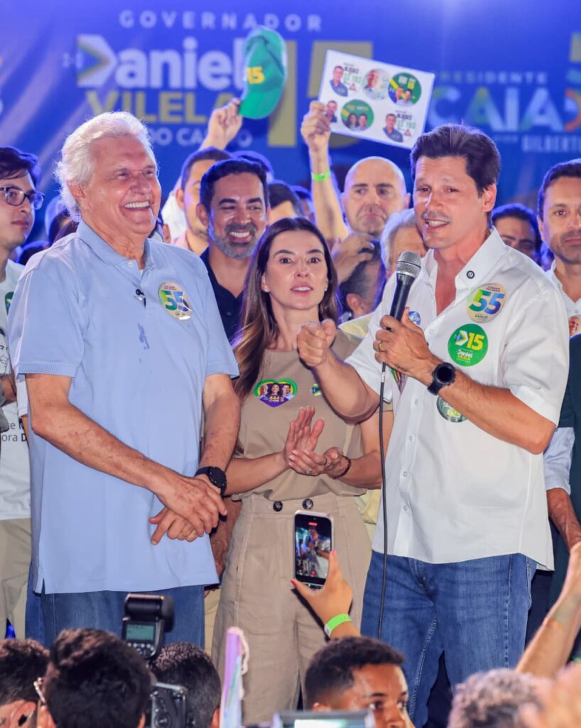 “Daniel Vilela está pronto para continuar com o melhor governo do Brasil”, afirma Caiado