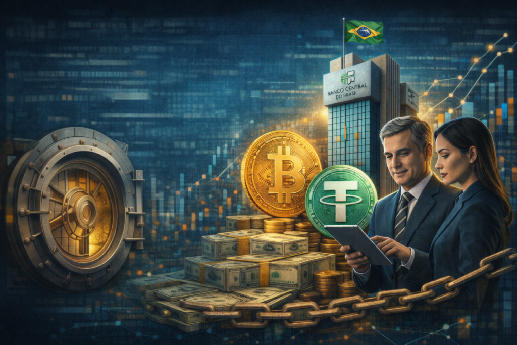 Bancos ampliam oferta de criptomoedas, mas evitam exposição própria