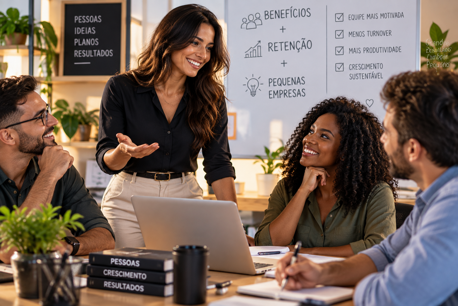 Benefícios e retenção em pequenas empresas: qual a relação?