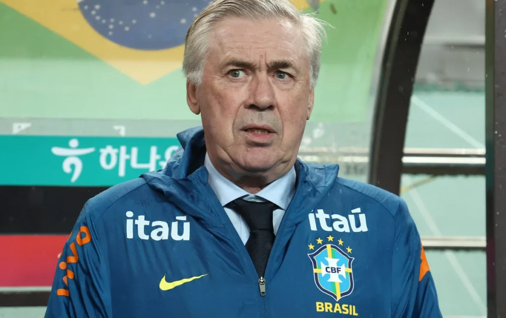 Ancelotti diz que críticas não afetam futuro da Seleção: “O quanto pode afetar? Zero”