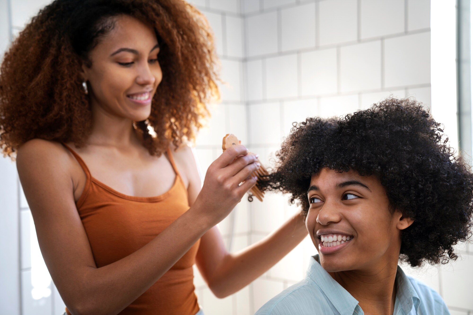 Cuidados com cabelo afro