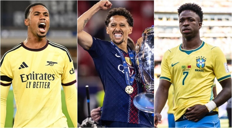 Vini Jr., Marquinhos e Gabriel Magalhães são indicados à Bola de Ouro