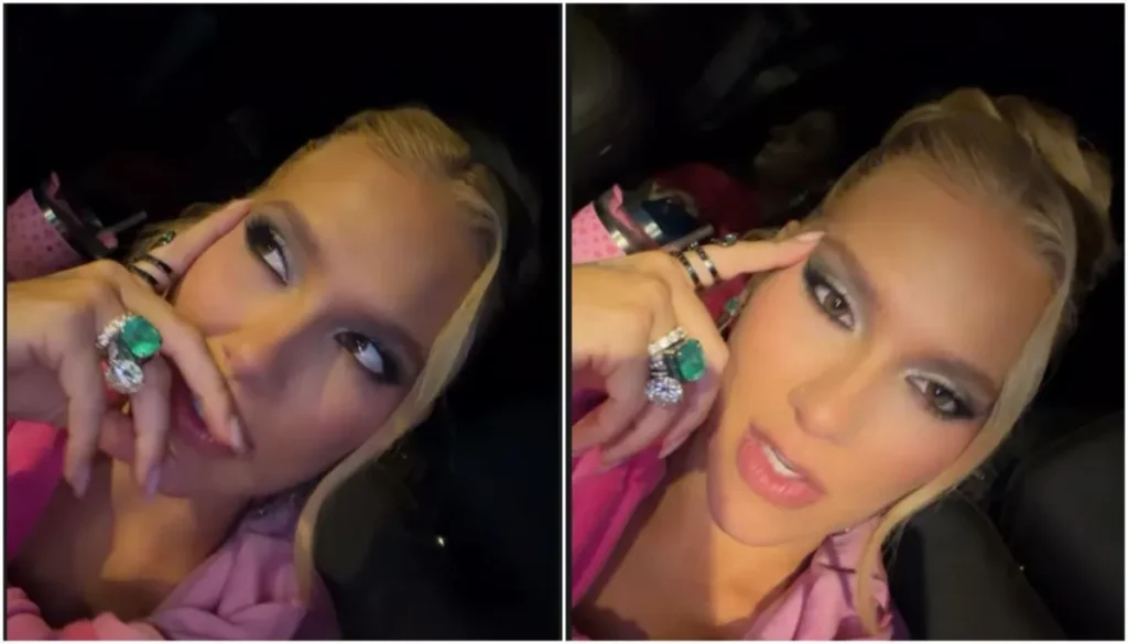 Virginia deixa festa de 5 anos da WePink escondida por causa do cansaço