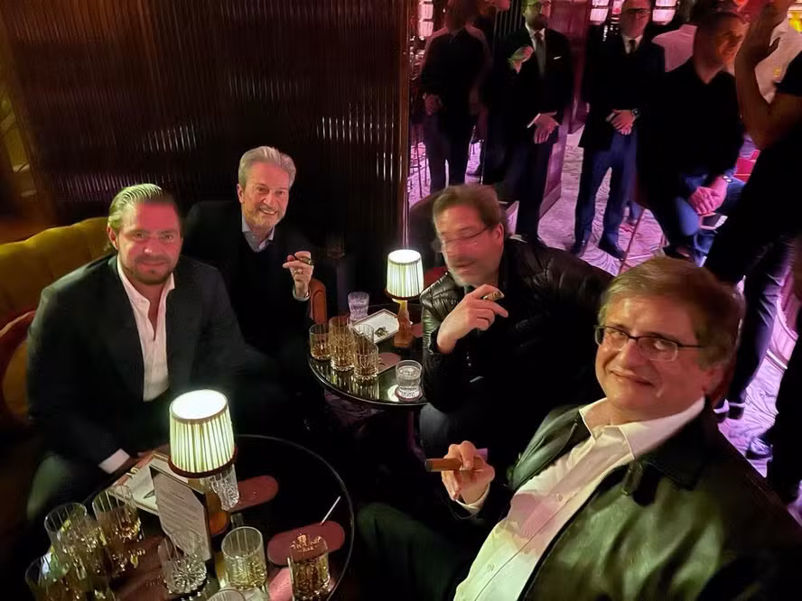 PF revela foto de Gonet e Vorcaro em evento em Londres