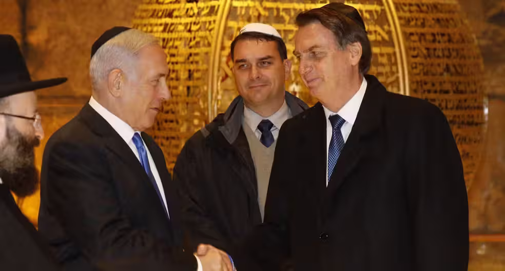 Netanyahu cita Bolsonaro e chama Brasil de “pequeno país” em discurso em Jerusalém