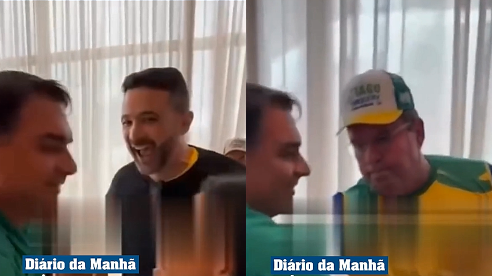 Vídeo: Flávio Bolsonaro desembarca nos EUA e é recebido por apoiadores e familiares