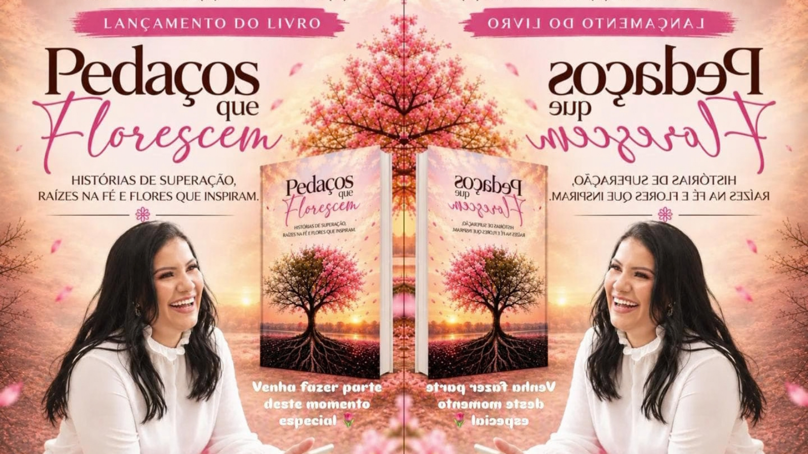 Livro “Pedaços que Florescem” reúne histórias de mulheres que transformaram dor em propósito