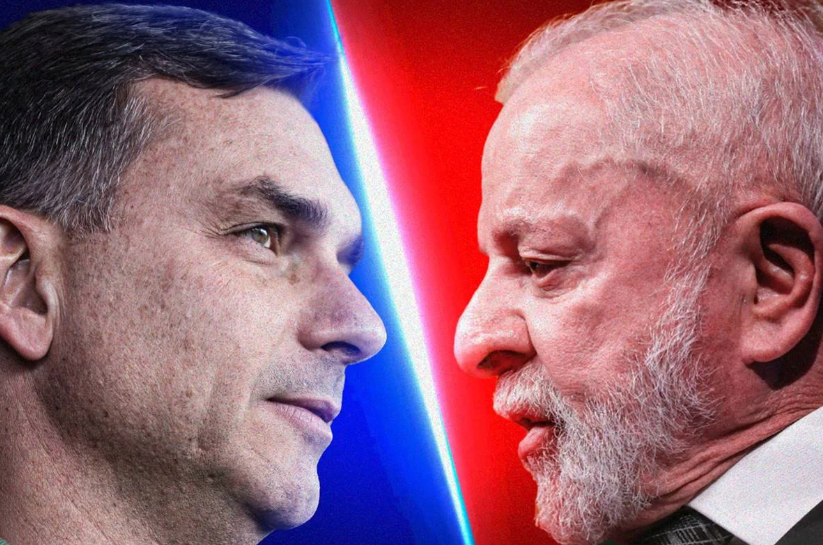 Flávio Bolsonaro marca 45% e Lula tem 44% em nova pesquisa Quaest