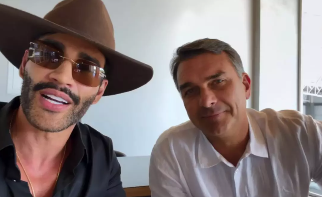 Gusttavo Lima declara apoio a Flávio Bolsonaro, mas cobra compromisso com programas sociais; veja vídeo