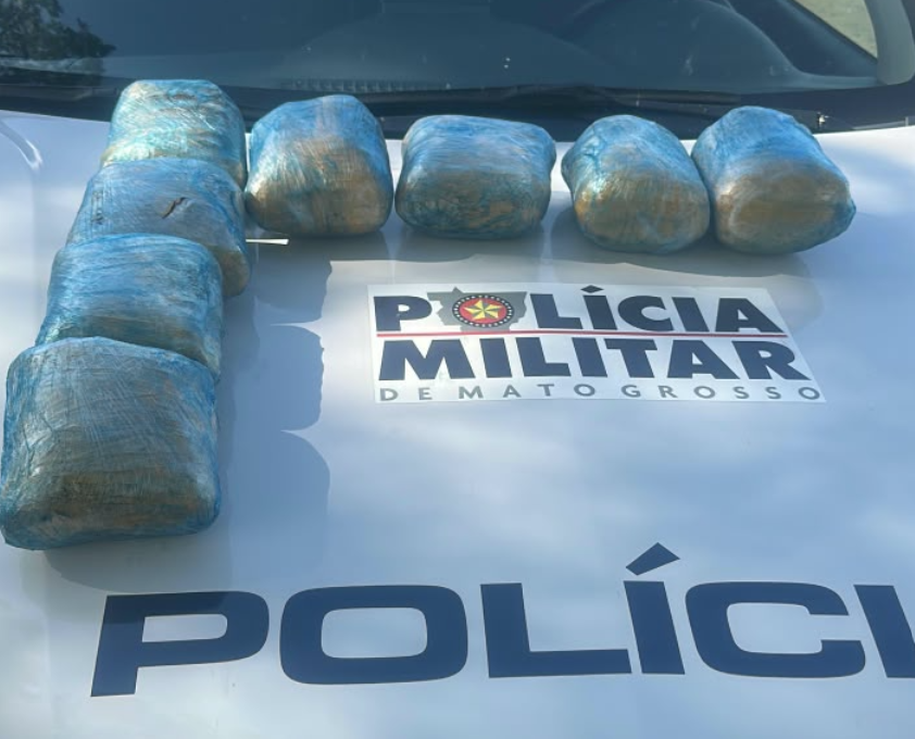 Polícias de Goiás e Mato Grosso retiram 25 quilos de skank de circulação na BR-364