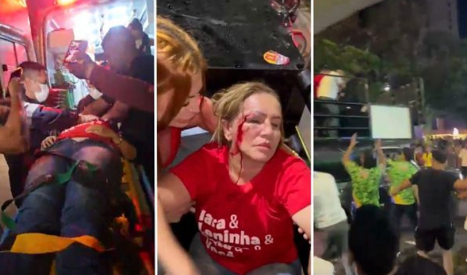Vereadora Iara Pimentel é atingida no rosto em ataque a carreata pró-Lula em MG