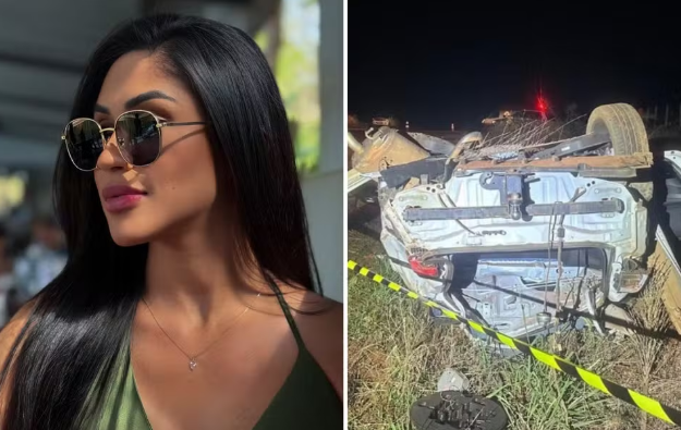 Influenciadora de moda morre aos 32 anos após capotamento em rodovia de Goiás