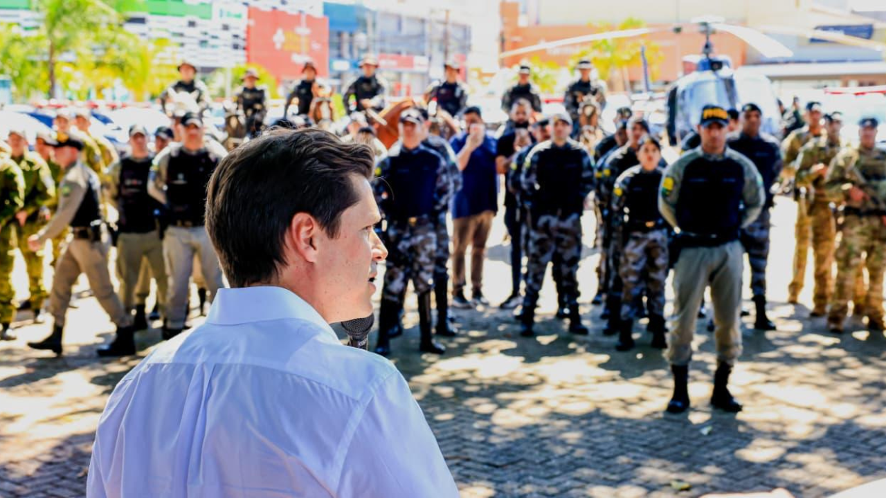 Goiás mobiliza 250 policiais em operação contra o crime organizado em Anápolis