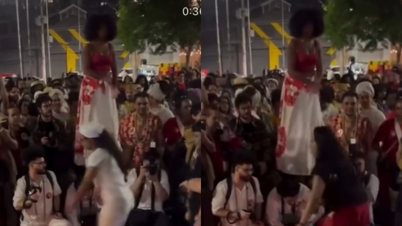 Canto em ato de matriz africana usa expressão "amarrar no cipó" em referência a Flávio Bolsonaro; veja vídeo
