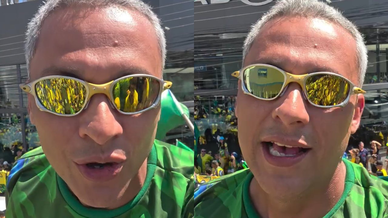 Apoiadores de Flávio Bolsonaro ocupam ruas de Goiânia na véspera do segundo turno
